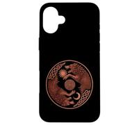 Skoll and Hati Yin Yang Sun and Moon Norse Viking Rune Case for iPhone 16 Plus