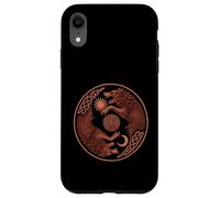 Skoll and Hati Yin Yang Sun and Moon Norse Viking Rune Case for iPhone XR