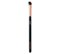 Skone Cosmetics Angle Shadow Brush - Luxe Premium Rose Gold and Synthetic Black Eye Shadow Angle Brush - Professional Grade Nylon Angled Shading Eyeshadow Brush - Angled Brush Eye Makeup Tool For