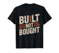 Skoolie Life Built Not Bought DIY School Bus Conversion T-Shirt