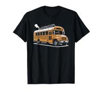 Skoolie Life School Bus Conversion Owner Living Road T-Shirt