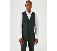 Skopes Harcourt Green Tailored Fit Suit Waistcoat Green