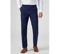 Skopes Harcourt Navy Blue Tailored Fit Suit Trousers Navy