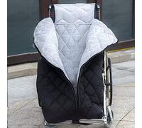 SKORDO Wheelchair Warmer Cover Blanket, Anti-freeze leg blanket Windproof Fleece Lined Cozy Leg Cover with Zipper for Leg Lower Body Warm