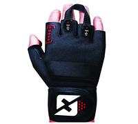 skott Evo 2 Weightlifting Gloves with Integrated Wrist Wrap Support-Double Stitching for Extra Durability-Get Ripped with The Best Body Building Fitness and Exercise Accessories (Large, Black)