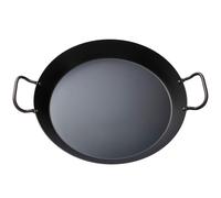 SKOTTSBERG Carbon Steel Paella Pan - Diameter 38 cm - Pre-fired & PFAS-Free, 2.5 mm Base, Dual Handles - for Induction, Gas, Ceramic, Oven & Grill