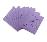 Skoy Cloth, 8-Pack Versatile Swedish Dishcloths for Kitchen and Household Use, Reusable Cleaning Cloths, Planet-Friendly, Dishwasher and Dryer-Safe, Purple
