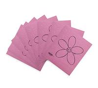 Skoy Cloth, 8-Pack Versatile Swedish Dishcloths for Kitchen and Household Use, Reusable Cleaning Cloths, Planet-Friendly, Dishwasher and Dryer-Safe, Pink