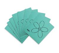 Skoy Cloth, 8-Pack Versatile Swedish Dishcloths for Kitchen and Household Use, Reusable Cleaning Cloths, Planet-Friendly, Dishwasher and Dryer-Safe, Mint Green