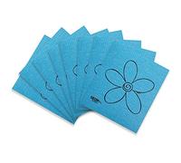Skoy Cloth Eco-Friendly and Reusable Swedish Dishcloth, for Kitchen and Household Use, Environmentally Friendly, Plastic-Free , Blue, 8-Pack