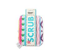 Skoy Non-Scratching, Reusable Scrub, Cotton,Resin, Assorted, 2-Pack