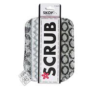Skoy Scrub Dish Scrubber Reusable Scratch Resistant Kitchen Household Eco-Friendly Dishwasher Safe Solid Color Pack of 2