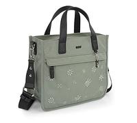 SKPAT - Handbags for Women - Ladies Handbags PU Soft Leather - Elegant Womens Handbag Multiposition - Ladies Bags with Adjustable Shoulder Strap - Handbag Brand by, Khaki
