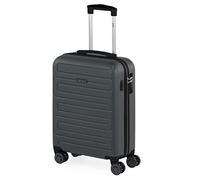 SKPAT - Rigid Cabin Suitcase Travel Small Suitcase with Wheels - ABS Hand Luggage Case with Telescopic Handle - Lightweight Suitcase Carry on, Anthracite