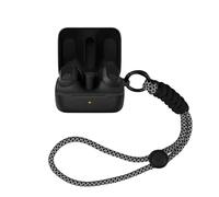 SKPY Anti-Fall Case Compatible with Sony INZONE Buds WF-G700N Soft Silicone Shockproof Protective Cover with Braid Lanyard for Boys Girls Womens Mens