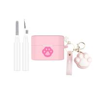 SKPY Cute Case Compatible with Sony WF-1000XM6 with Keychain,Soft Silicone Animal Creative Cartoon Anti-Drop Cover Compatible with Sony WF-1000XM6 for Women Men