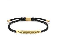 SKQIR Dont Let The Hard Days Win Bracelet Women Braided Adjustable Wrap Bracelet Gold Silver Tube Motivational Hidden Message Words Engraved Inspirational Fun Gag Jewelry Gift for Friends