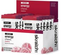 Skratch Labs | Sport Energy Chews, Raspberry (1.8 Ounce - Pack of 10)