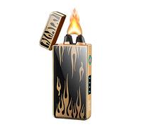 SKRFIRE Arc Electric Lighter - Rechargeable USB Plasma Lighter with LED Battery Indicator