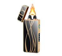 SKRFIRE Electric Lighter Plasma Lighter Windproof Flame Electric Lighter Arc Lighter rechargeable lighter candle lighter Indoor&Outdoor (Streamers)