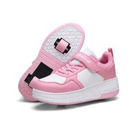 Skridsko Roller Skate Shoes for Girls&Boys, Trainers Skating with Retractable Wheels-Stylish for Kids, Enhanced Safety Roller Sneakers - Perfect for Party, Birthday, Easter, Christmas