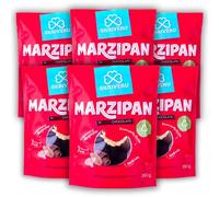 Skrīveru Marzipan Covered in Dark Chocolate (6 * 150g) - Premium Almond Candy, High in Magnesium and Iron, Smooth and Indulgent Gourmet Treat for Chocolate Lovers and Special Gifts (6)