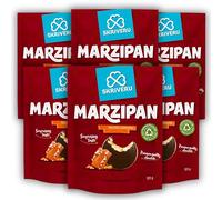 Skrīveru Marzipan in Milk Chocolate with Salted Caramel (6 * 120g) - Premium Almond Candy, Salty-Sweet Caramel Snack, Smooth and Indulgent Gourmet Treat for Foodies and Special Gifts (6)