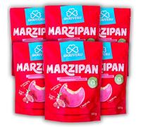 Skrīveru Marzipan in White Chocolate with Strawberry Flavour (6 * 150g) - Gourmet Almond Confection, Smooth & Fruity Indulgence with Premium Ingredients (6)
