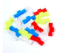 skrnrhrery Servo Cable Clip Lock, 20pcs Servo Extension Cable Safety Connector Clips Lead Wire Lock, for Rc Servo Expansion Cable Or Servo Y Adapter Cable, Jr Servo Cable Kit. (Mixed Color)…