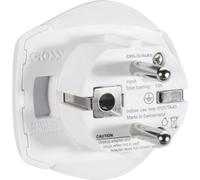 Skross 1.500211-E power plug adapter Universal Type C (Europlug) White