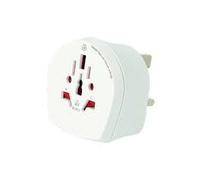 Skross 1.500225-E power plug adapter Type D (UK) Universal White