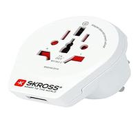 Skross 1500267 Reiseadapter Country adaptor World to UK USB