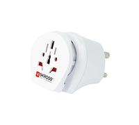 Skross 73577 Country Combo World to India - suitable for equipment with earthed & unearthed plugs (2- and 3-pole)