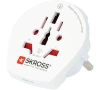 SKROSS - World to Europe Adapter 2 & 3-Pole Travel Plug