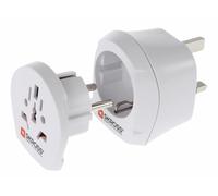Skross Mains Plug Travel Adapter World & New Zealand to United Kingdom GB UK