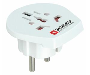 Skross Mains Plug Worldwide China / Hong Kong to EU Europe European Schuko
