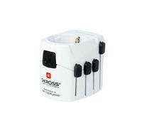 Skross Schuko Cee 7 3 Euro Mains Plug Worldwide Travel Adapter World Pro Earthed
