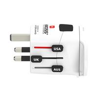 Skross Travel Adapter Pro World Universal Outlets, White