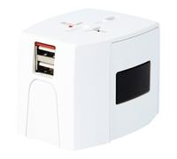 Skross Travel Adapter World MUV USB Unearthed