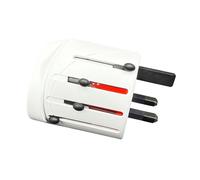 SKROSS Travel Plug EVO Universal Plug 150+ Countries Input and Output - White