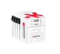 Skross Universal Travel Adapter 3A USB-A / USB-C Power Delivery 65W, White