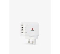 Skross White Uk Four-port Usb Charger