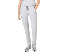 SKRUBZ Hachiko Womens Scrub Pants | Cargo Trousers with 9 Pockets | Medical Scrubs Joggers | Breathable | Anti-Wrinkle | Half Elasticated Waistband | Stretch Scrub Bottoms, Quiet Grey, S