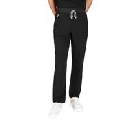 SKRUBZ Kanso Men's Scrubs Pants | Straight Leg | Medical Scrubs | Scrub Trousers with Elasticated Waist | Hospital Uniform Scrubz for Nurses | Stretch Scrub Bottoms Black