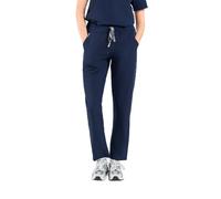 SKRUBZ Kanso Womens Scrubs Pants | Straight Leg | Medical Scrubs | Scrub Trousers with Elasticated Waist | Hospital Uniform Scrubz for Nurses | Stretch Scrub Bottoms Navy