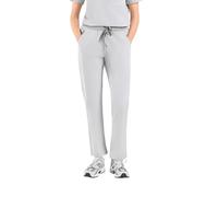 SKRUBZ Kanso Womens Scrubs Pants | Straight Leg | Medical Scrubs | Scrub Trousers with Elasticated Waist | Hospital Uniform Scrubz for Nurses | Stretch Scrub Bottoms, Quiet Grey, M, Regular