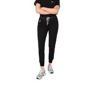 SKRUBZ Womens Scrubs Pants | Joggers with Ribbed Cuffs | Scrub Trousers | Jogger Style Scrub Pants | Nurse Scrubs | Nursing Scrubs | Dental Scrubs | Medical Uniforms & Scrubs Black L Tall