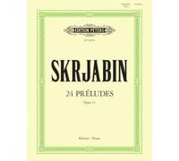 Skryabin: 24 Préludes Op.11 (Piano Solo) (EP9287B) (Edition Peters)