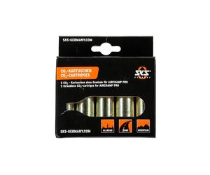 Sks Air Cham Pro 16g Co2 Cartridge 5 Units 16 g Golden