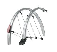 SKS Chromoplastics 700C Mudguards - Silver (700 C x 45 mm) Size: 700 C